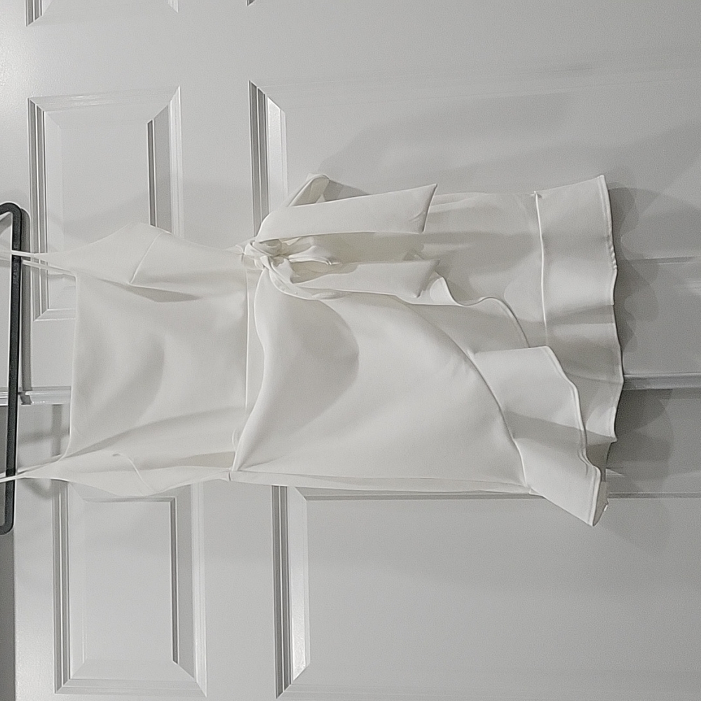 Cefian White Dress Size L